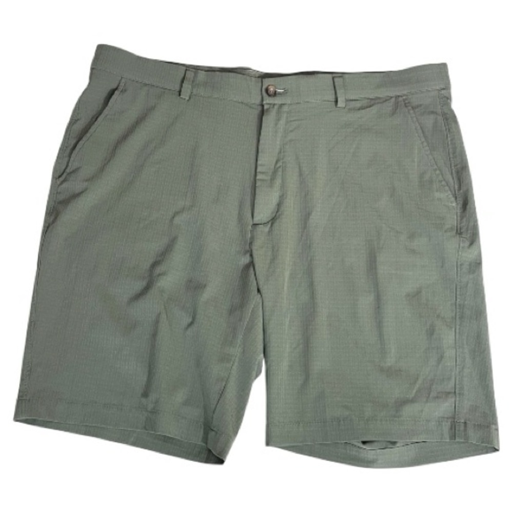 Greg Norman Men’s Golf Shorts Size 38 Green Stretch Performance Active Casual